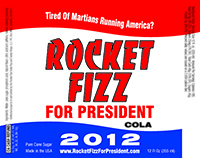 Rocket Fizz for President Cola Soda